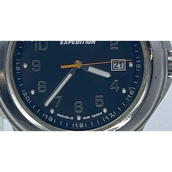 Timex Expedition Watch Indiglo WR 100m Analog Wristwatch New Battery - Picture 7 of 7